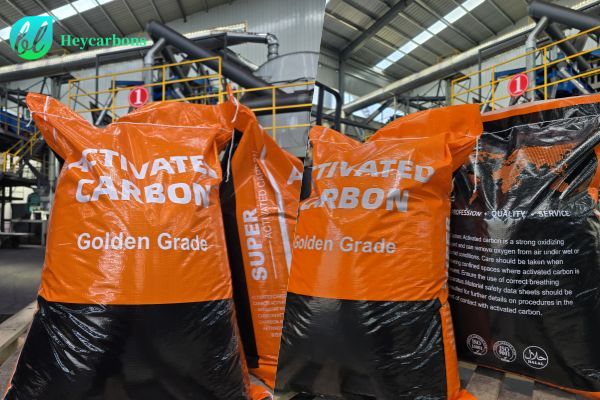 Packaging of activated carbon for gold extraction567
