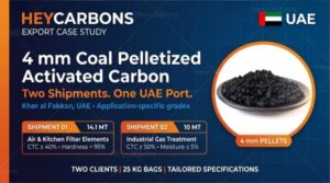 Heycarbons activated carbon to UAE