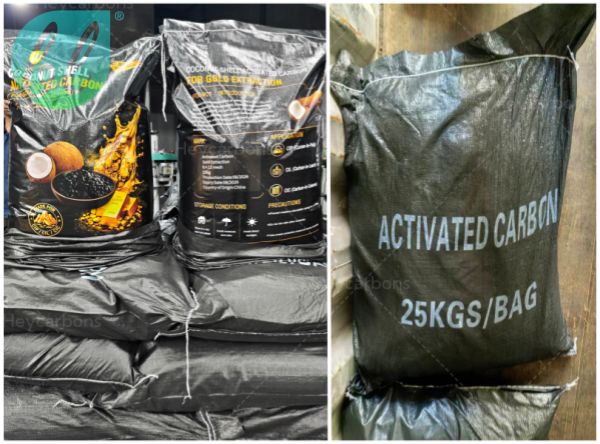 Photos of the Shipment Process of Activated Carbon for Gold Extraction, Bound for Tanzania